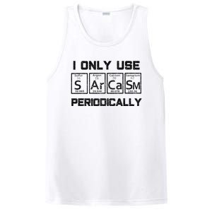 Sarcasm Periodic Table Element Science Joke PosiCharge Competitor Tank