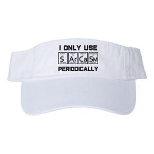 Sarcasm Periodic Table Element Science Joke Valucap Bio-Washed Visor