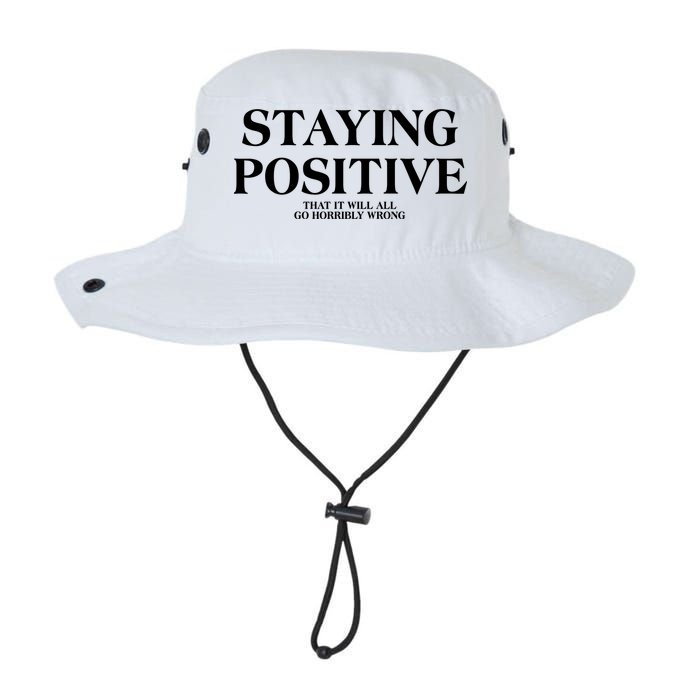 Staying Positive That It Will All Go Horribly Wrong Bucket Hat