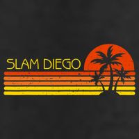 Sunset Palm Tree San Diego Baseball Grand Slam Tumbler