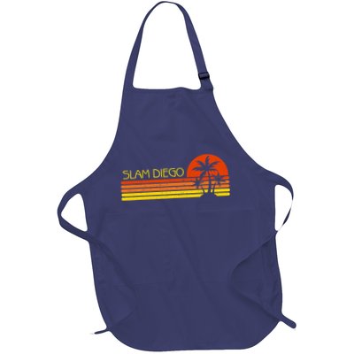 Sunset Palm Tree San Diego Baseball Grand Slam Apron