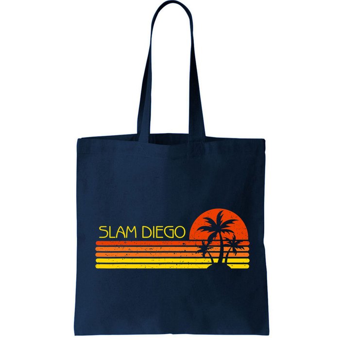 Sunset Palm Tree San Diego Baseball Grand Slam Bag