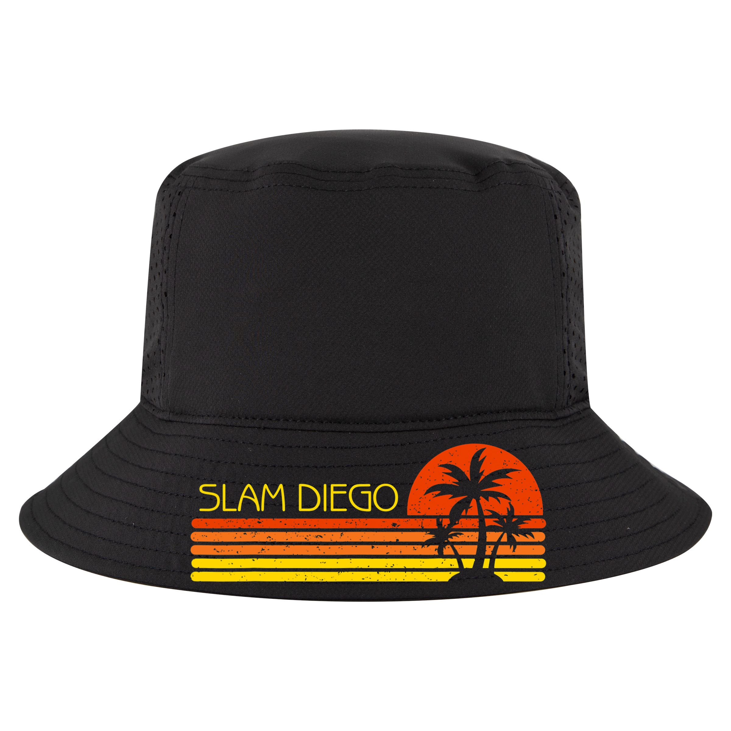 Sunset Palm Tree San Diego Baseball Grand Slam 25L Jumbo Tote
