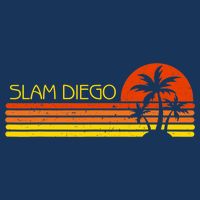 Sunset Palm Tree San Diego Baseball Grand Slam Toddler Sweatshirt