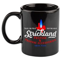 Strickland Propane Taste The Meat Not The Heat 11oz C Handle Ceramic Mug