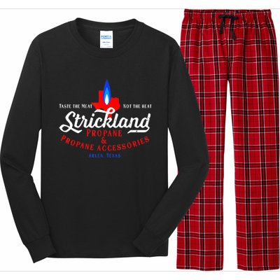 Strickland Propane Taste The Meat Not The Heat Long Sleeve Pajama Set