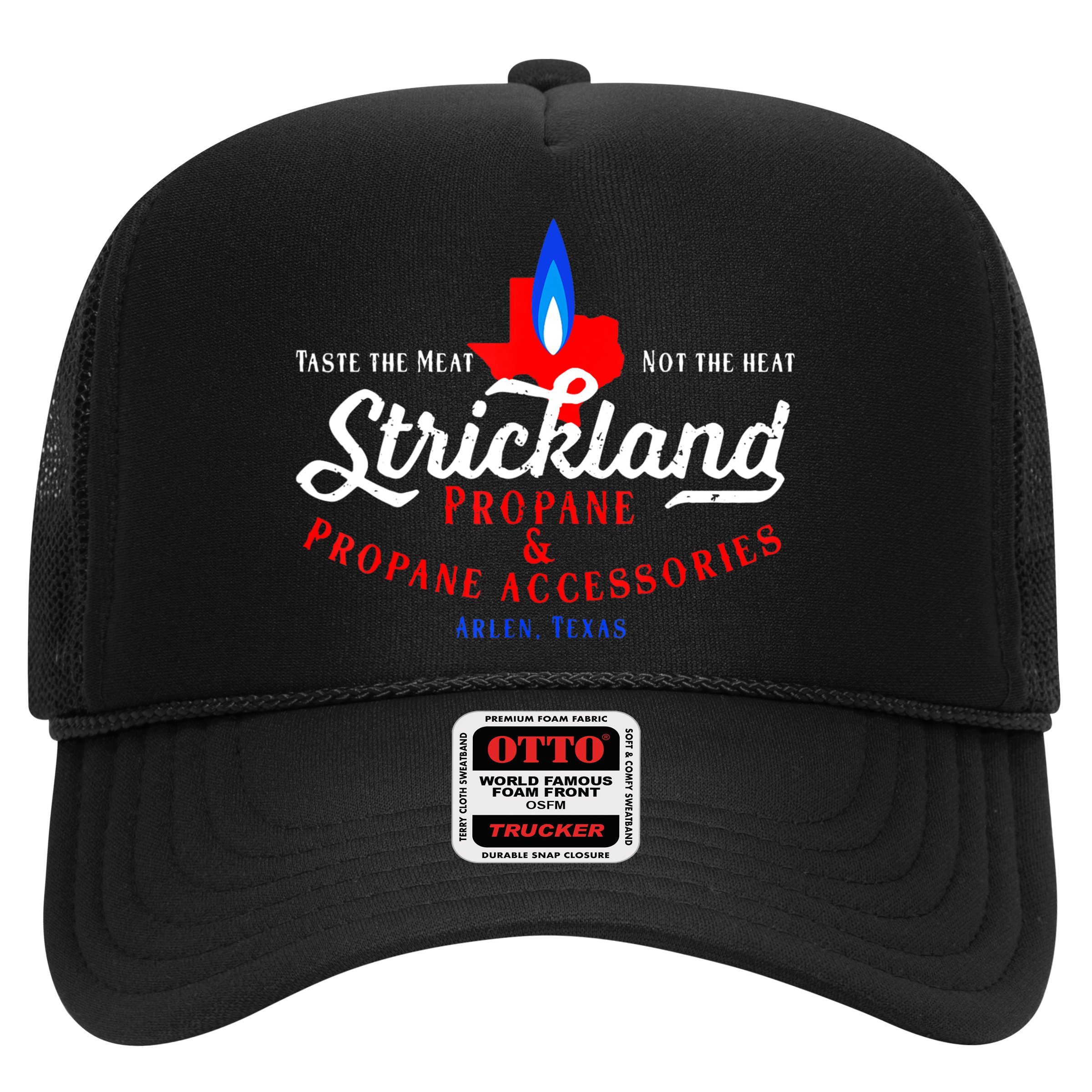 Strickland Propane Taste The Meat Not The Heat Hat