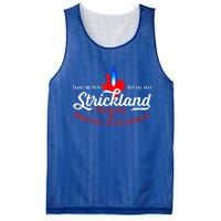 Strickland Propane Taste The Meat Not The Heat Mesh Reversible Basketball Jersey Tank