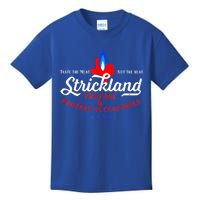 Strickland Propane Taste The Meat Not The Heat Kids T-Shirt