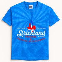 Strickland Propane Taste The Meat Not The Heat Kids Tie-Dye T-Shirt