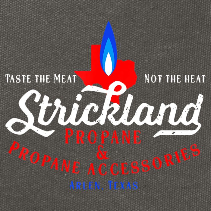Strickland Propane Taste The Meat Not The Heat Cotton Canvas Backpack