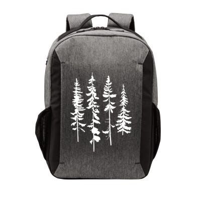 Skinny Pine Trees Pine Tree Graphic For Nature Lover Vector Backpack