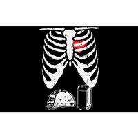 Skeleton Pregnancy Taco Beer Xray Halloween Soon Dad. Bumper Sticker