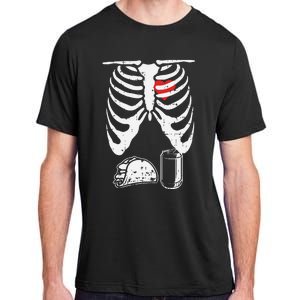 Skeleton Pregnancy Taco Beer Xray Halloween Soon Dad. Adult ChromaSoft Performance T-Shirt