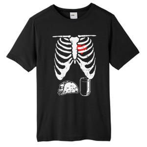 Skeleton Pregnancy Taco Beer Xray Halloween Soon Dad. Tall Fusion ChromaSoft Performance T-Shirt