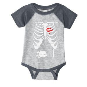 Skeleton Pregnancy Taco Beer Xray Halloween Soon Dad. Infant Baby Jersey Bodysuit