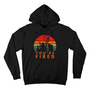 Sunset President Trump Victory 2024 Biden YouRe Fired Hoodie