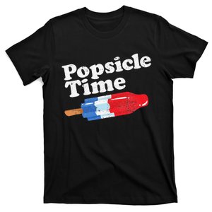 Summer Popsicle Time Funny Bomb Retro 80s Pop Vacation Gift T-Shirt