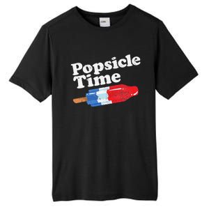 Summer Popsicle Time Funny Bomb Retro 80s Pop Vacation Gift Tall Fusion ChromaSoft Performance T-Shirt