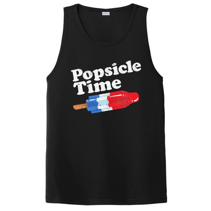 Summer Popsicle Time Funny Bomb Retro 80s Pop Vacation Gift PosiCharge Competitor Tank