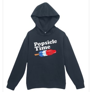 Summer Popsicle Time Funny Bomb Retro 80s Pop Vacation Gift Urban Pullover Hoodie