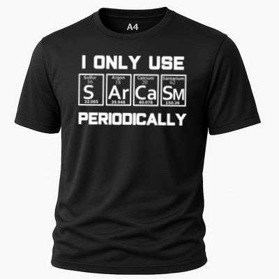 Sarcasm Periodic Table Element Weird Science Joke Gift Cooling Performance Crew T-Shirt