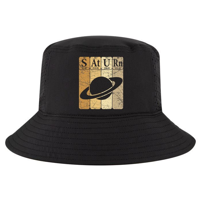 Saturn Periodic Table Elements Saturn Planet Space Nerd Cool Comfort Performance Bucket Hat