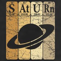 Saturn Periodic Table Elements Saturn Planet Space Nerd Cool Comfort Performance Bucket Hat