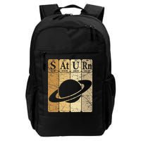 Saturn Periodic Table Elements Saturn Planet Space Nerd Daily Commute Backpack