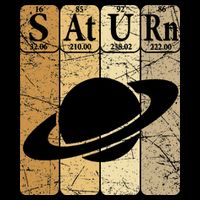 Saturn Periodic Table Elements Saturn Planet Space Nerd Drawstring Bag
