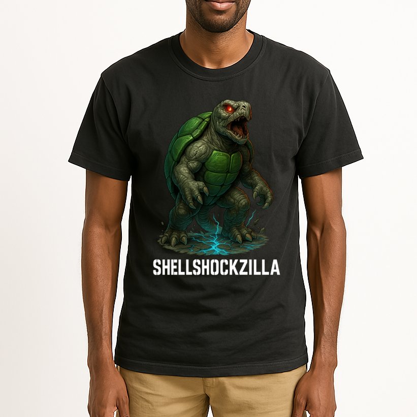 Shellshockzilla Parody Turtle Tall T-Shirt