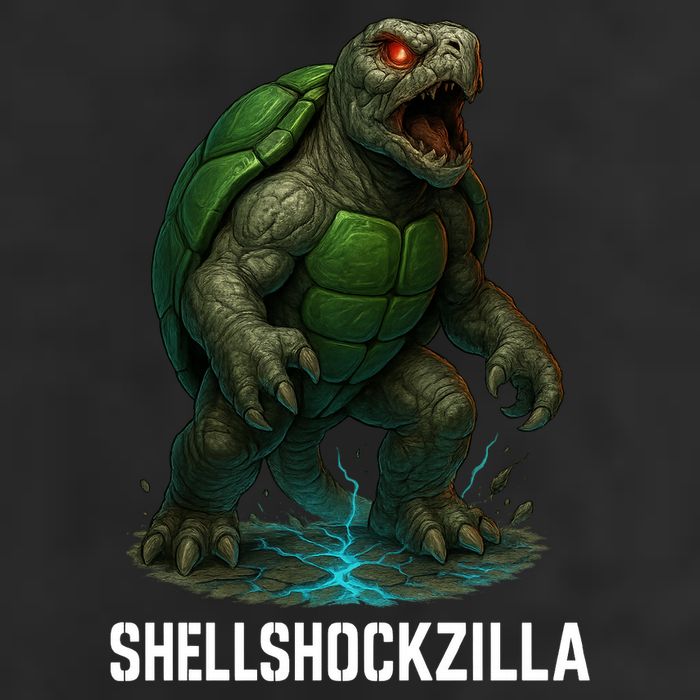 Shellshockzilla Parody Turtle Beanie
