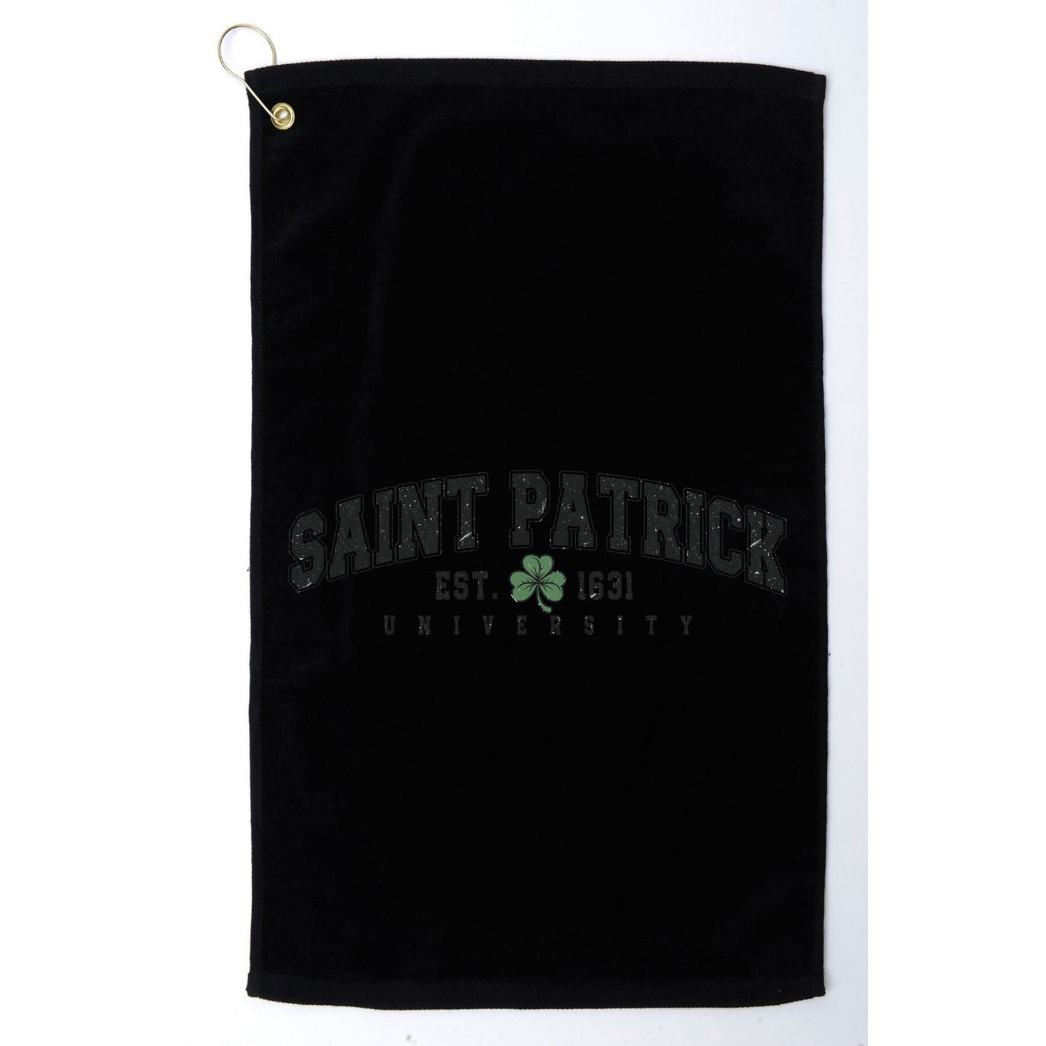 Saint Patrick Univeristy Est 1631 Vintage Golf Towel