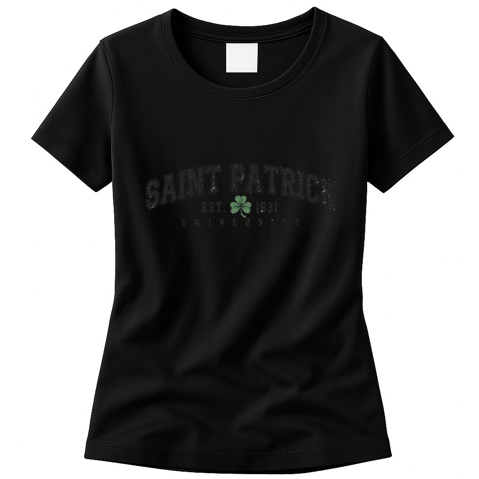 Saint Patrick Univeristy Est 1631 Vintage Womens T-Shirt