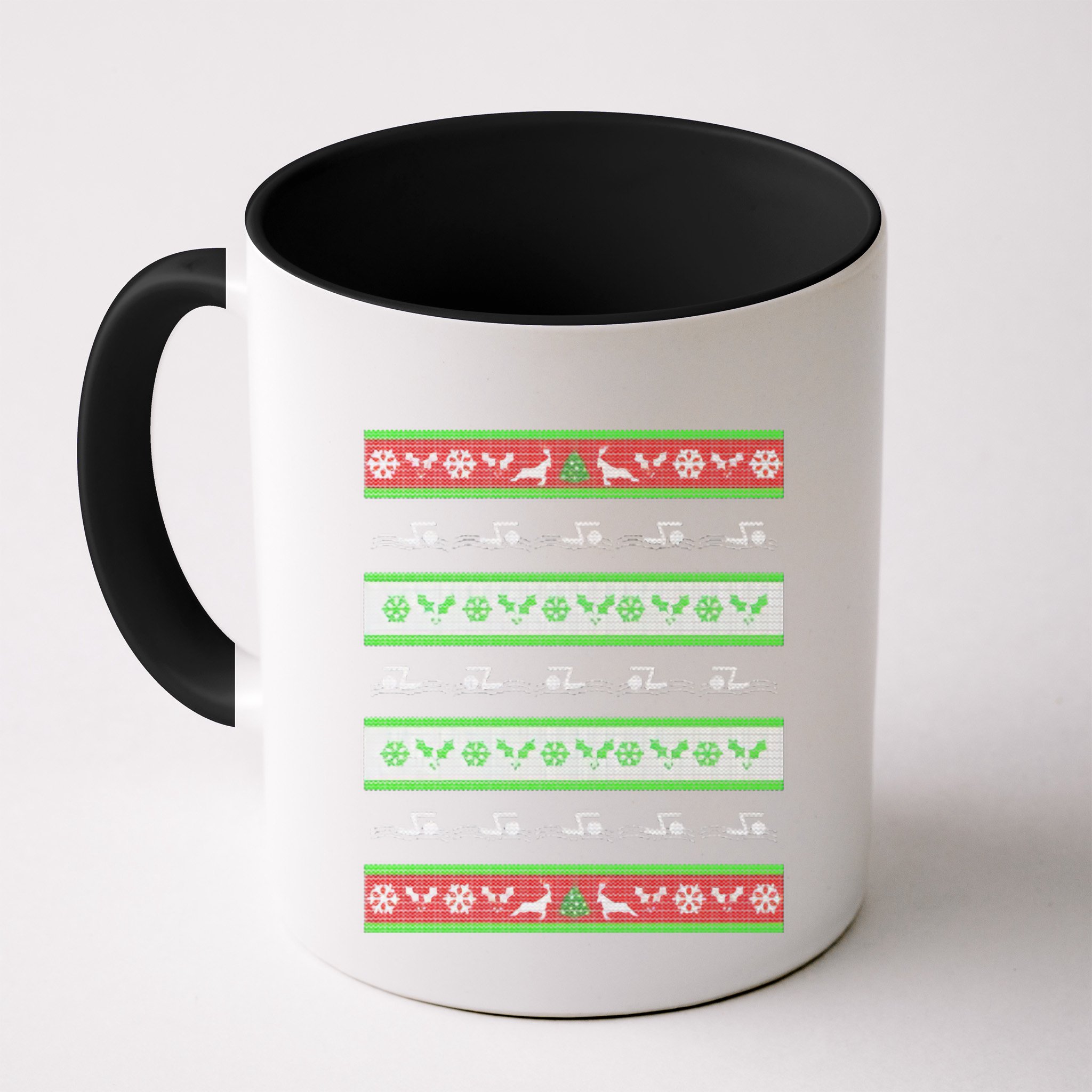 Swimmer Present Ugly Christmas Mug