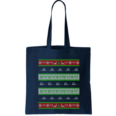 Swimmer Present Ugly Christmas Bag