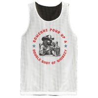 Someone Pour Up A Double Shot Of Whiskey A Bar Song Mesh Reversible Basketball Jersey Tank