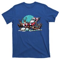 Santa Play Video Games Gaming Santa Gamer Christmas Gift T-Shirt