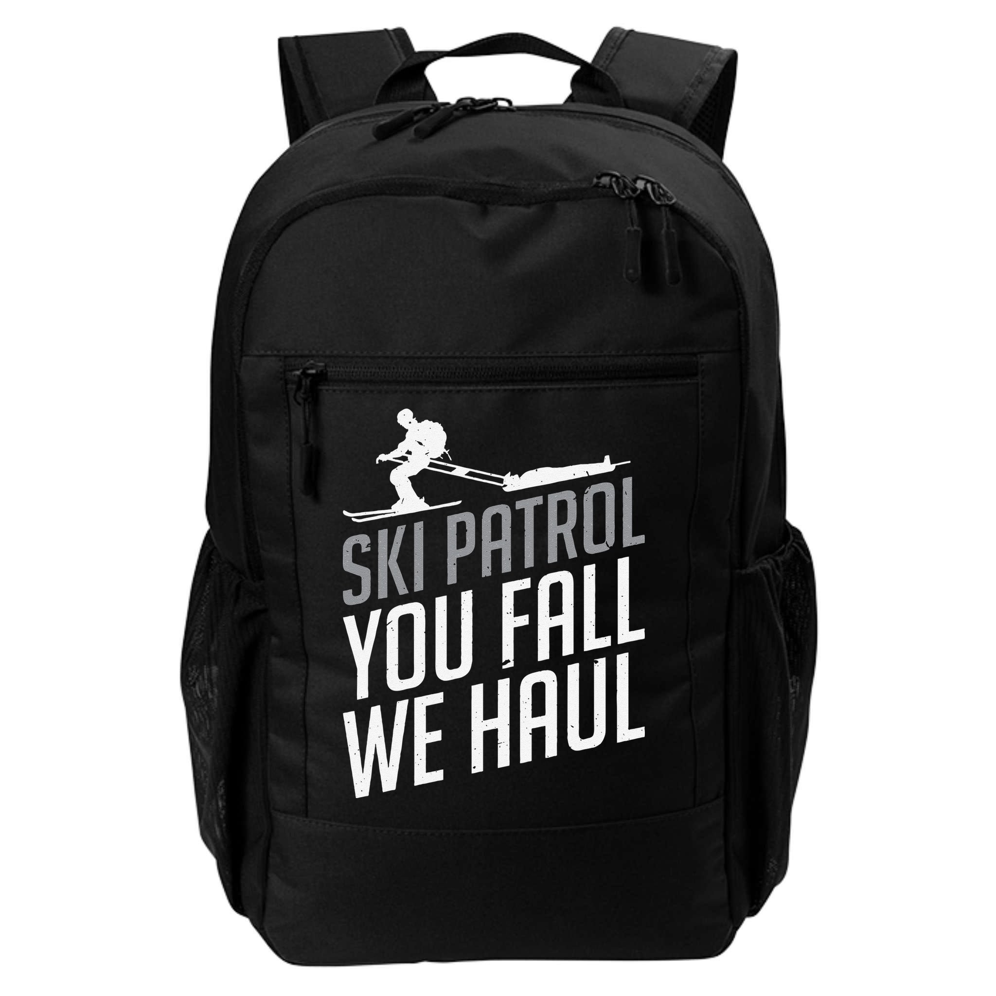 Ski Patrol vinatge You Fall We Haul Skiing Winter Sports Backpack
