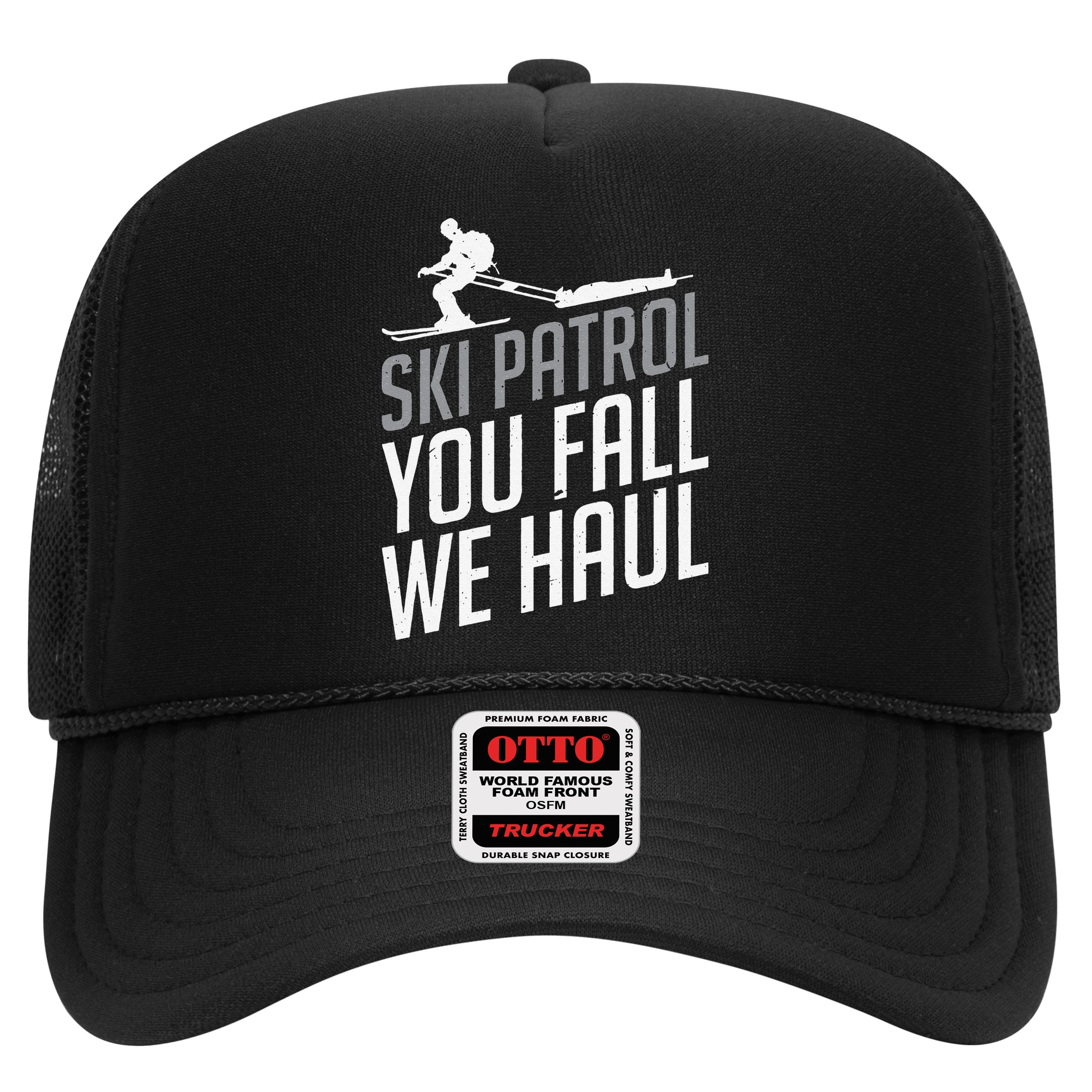 Ski Patrol vinatge You Fall We Haul Skiing Winter Sports Hat