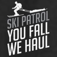 Ski Patrol vinatge You Fall We Haul Skiing Winter Sports Hat
