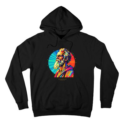 St. Paul Vibrant Low Poly Hoodie