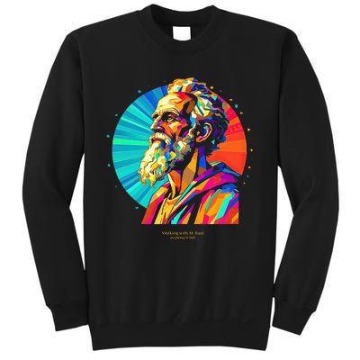 St. Paul Vibrant Low Poly Sweatshirt