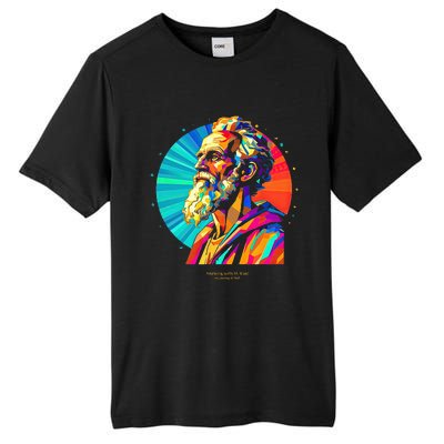 St. Paul Vibrant Low Poly Tall Fusion ChromaSoft Performance T-Shirt