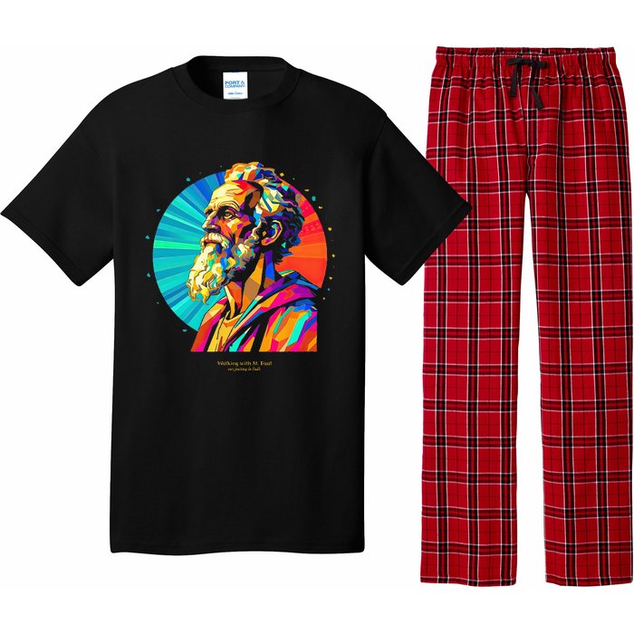 St. Paul Vibrant Low Poly Pajama Set