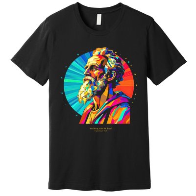 St. Paul Vibrant Low Poly Premium T-Shirt