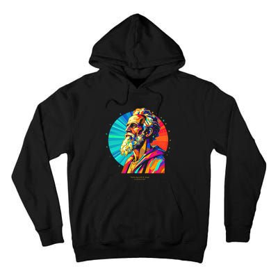 St. Paul Vibrant Low Poly Tall Hoodie