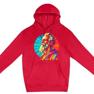 St. Paul Vibrant Low Poly Premium Pullover Hoodie