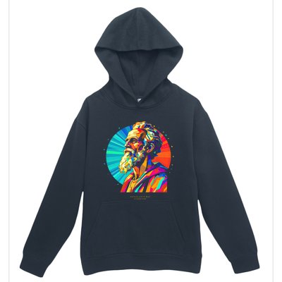 St. Paul Vibrant Low Poly Urban Pullover Hoodie