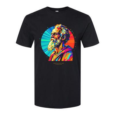 St. Paul Vibrant Low Poly Softstyle CVC T-Shirt